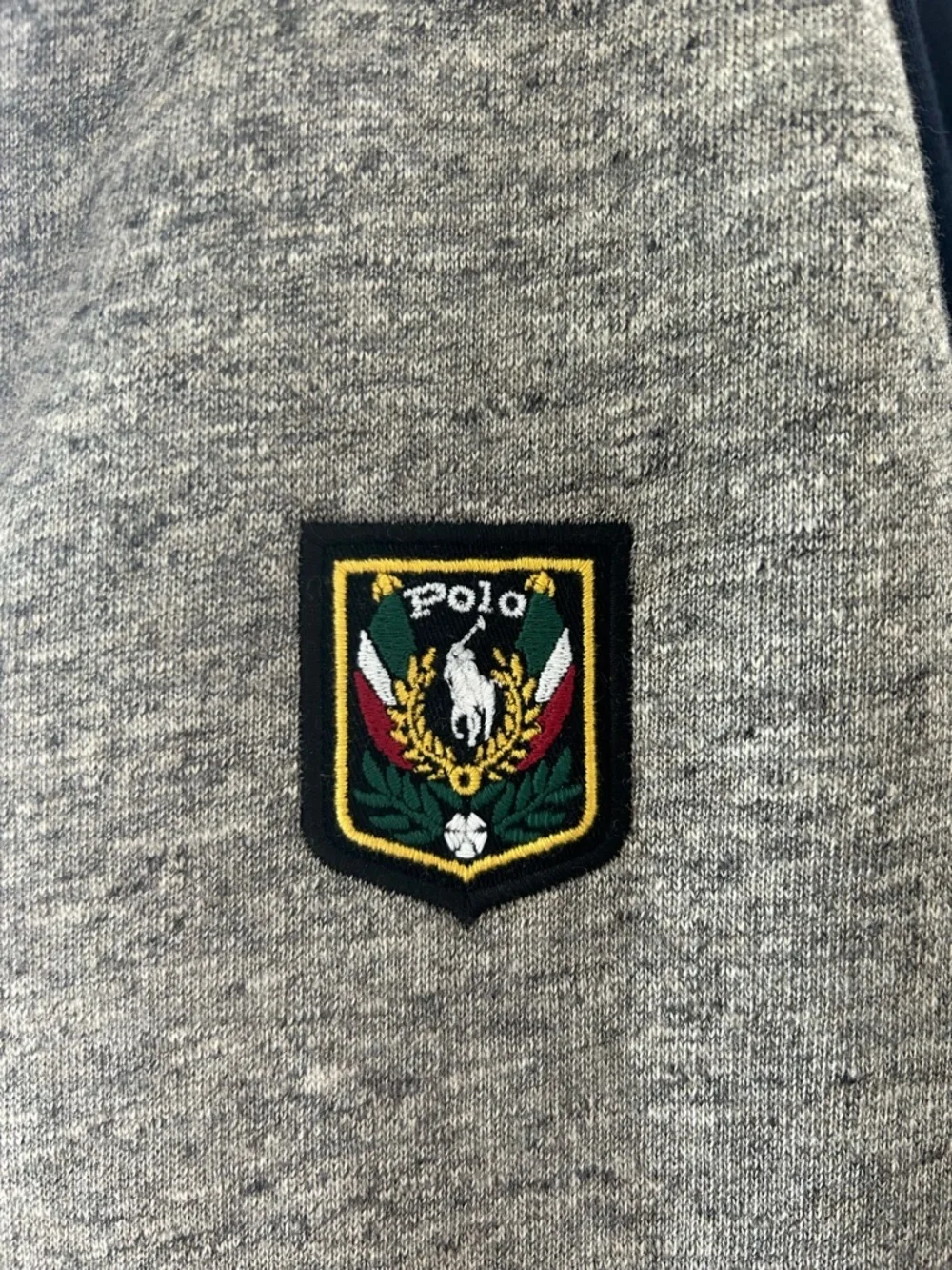 NWOT Polo Ralph Lauren Laurel Crest Fleece Baseball Jacket. XXL